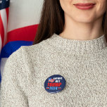 Anyone But Trump 2024 Funny Political Blue 6 Cm Round Badge<br><div class="desc">Vote for anyone but Trump in the 2024 election to stay patriotic. Republicans and Democrats need to unite against Donald Trump and vote for Joe Biden so we can keep America safe. American flag on a political humour button with anti Trump message.</div>