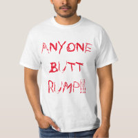 "ANYONE BUTT RUMP!!!" POLITICAL DESPERATION