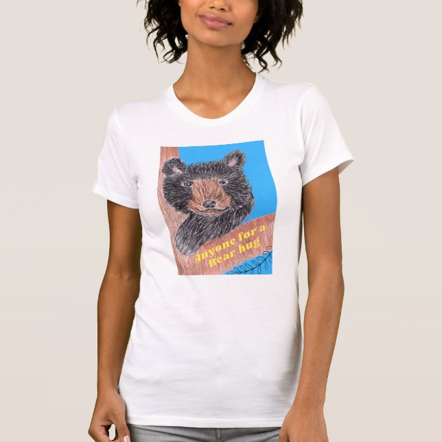 Anyone for a bear hug T-Shirt (Front)