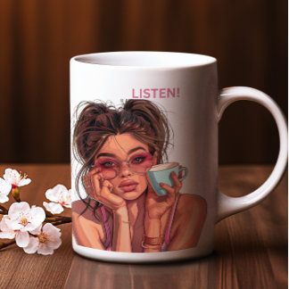 "Anything I Say or Do Before Coffee" Mug