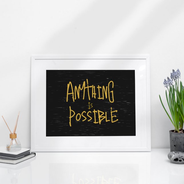 Anything Is Possible Poster (Anything Is Possible)