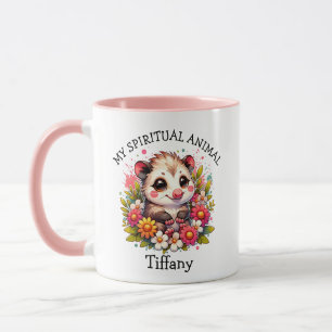Anything is Possum-ble   Personalised Pun Mug