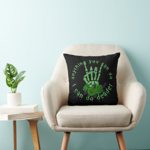 ANYTHING YOU CAN DO I CAN DO DEADER halloween  Cushion