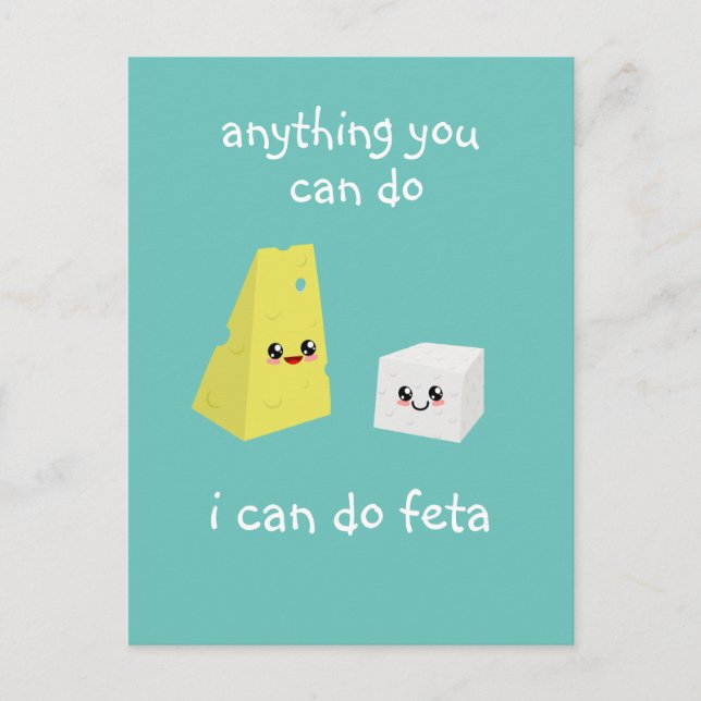 anything you can do postcard (Front)