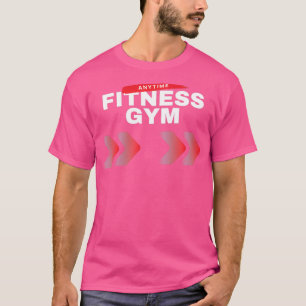 Anytime Fitness Text T  T-Shirt