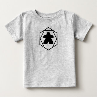 Anytime Meeple Black Art Toddler Shirt