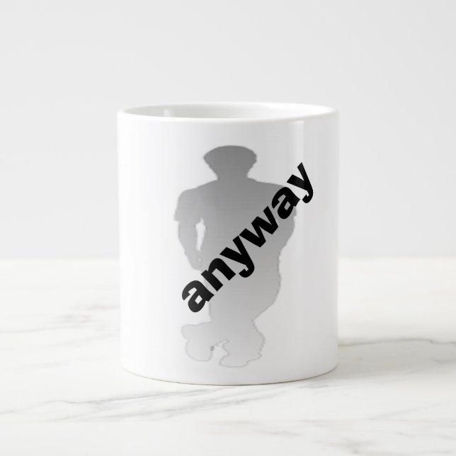 ANYWAY LARGE COFFEE MUG (Front)