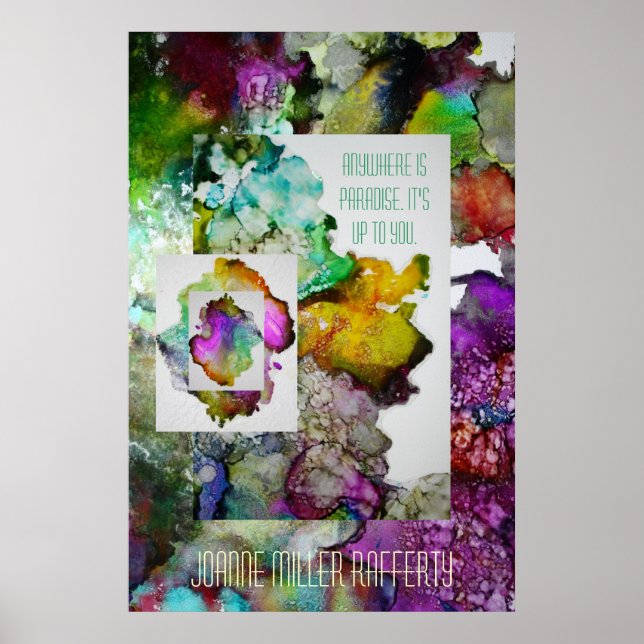 Anywhere is Paradise Poster (Front)