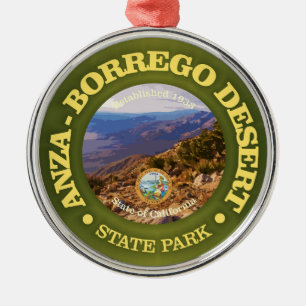 Anza-Borrego Desert SP Metal Tree Decoration