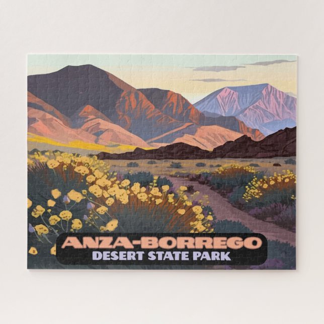 Anza Borrego Desert State Park California  Jigsaw Puzzle (Horizontal)