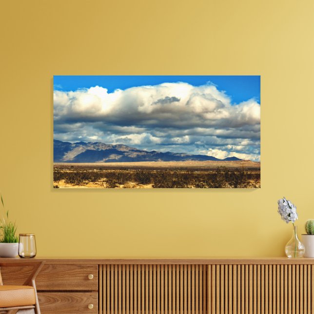 Anza Borrego Desert State Park  Canvas Print (Insitu(LivingRoom))