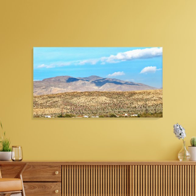 Anza Borrego Desert State Park  Canvas Print (Insitu(LivingRoom))