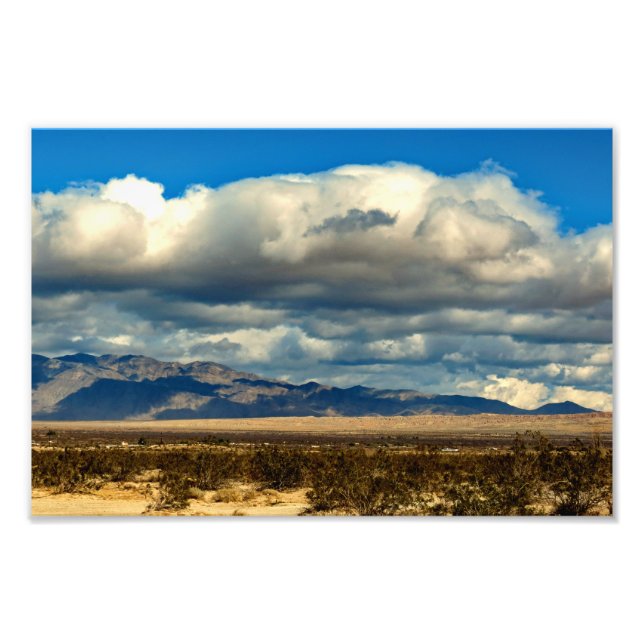 Anza Borrego Desert State Park Photo Print (Front)