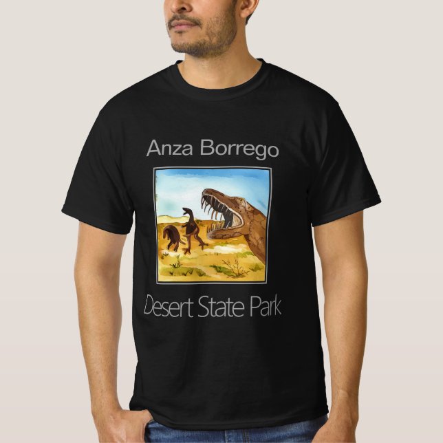 Anza-Borrego Dinosaur Sculptures T-Shirt (Front)