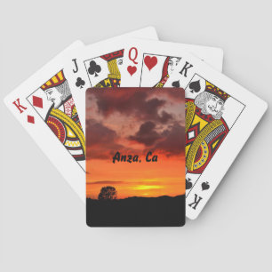 Anza, CA Playing Cards