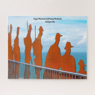 Anzac Walk Way Memorial Newcastle New Zealand Jigs Jigsaw Puzzle