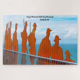 Anzac Walk Way Memorial Newcastle New Zealand Jigsaw Puzzle