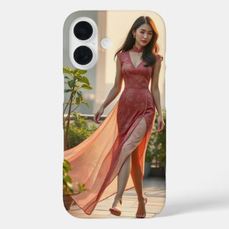 Ao Dai in the Wind iPhone 16 Case