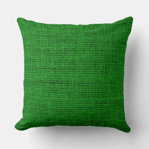 Ao (English) burlap linen background Cushion
