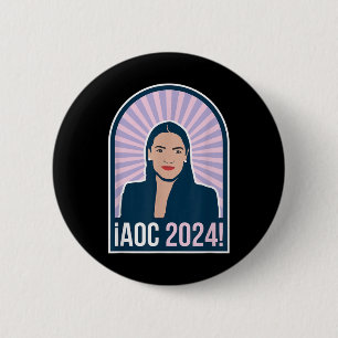 Aoc 2024 American Vintage  6 Cm Round Badge