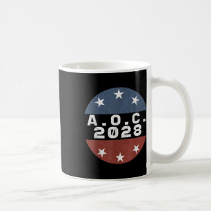 Aoc 2028 For President Alexandria Ocascio-cortez F Coffee Mug