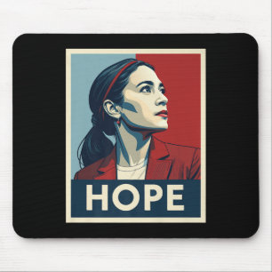 Aoc Alexandria Ocasio Cortez 2028 For President - Mouse Pad