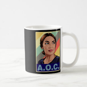 Aoc Alexandria Ocasio-cortez First Female Presiden Coffee Mug