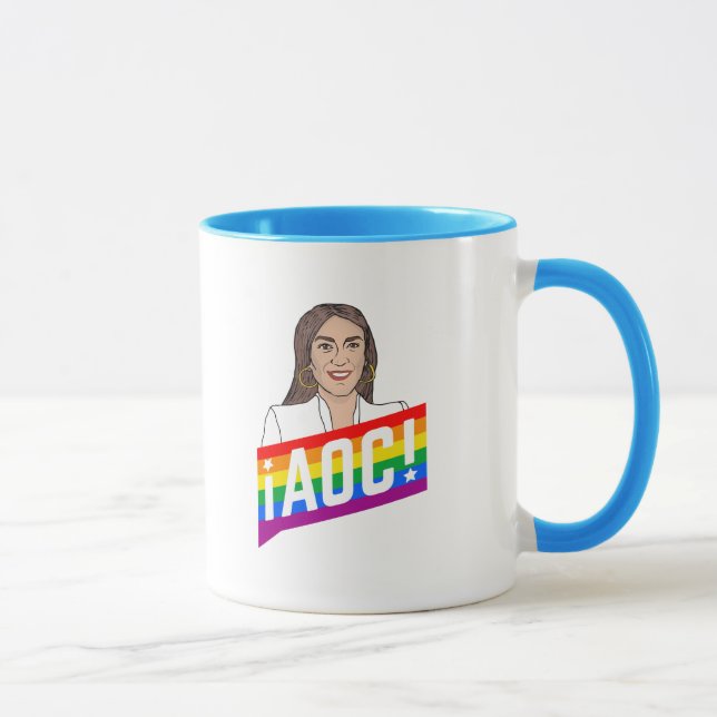 AOC LGBT PRIDE MUG (Right)