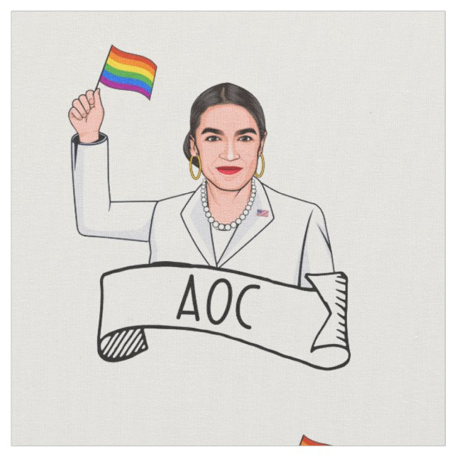 AOC Pride Fabric (Close Up)