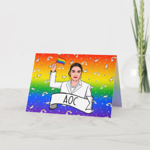 AOC Pride Thank You Card