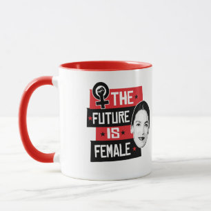 AOC The Future is Female Mug