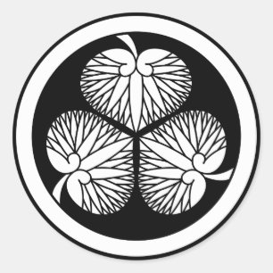 Aoi TOKUGAWA (Ieyasu, Hidetada, Iemitsu) 2 Classic Round Sticker