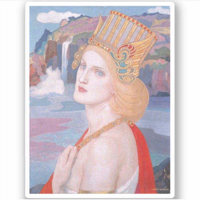 Aoife, c. 1914 by John Duncan (Front)