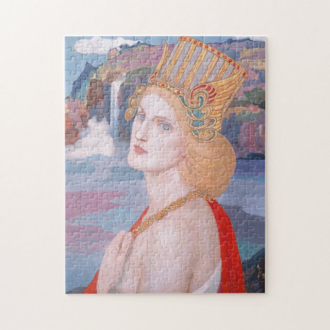 Aoife, c. 1914 by John Duncan Jigsaw Puzzle (Vertical)