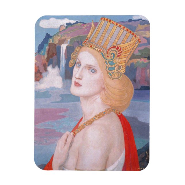 Aoife, c. 1914 by John Duncan Magnet (Vertical)