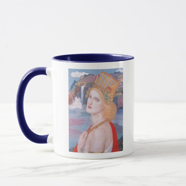 Aoife, c. 1914 by John Duncan Mug (Left)