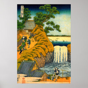 Aoigaoka Waterfall in the Eastern Capital Poster