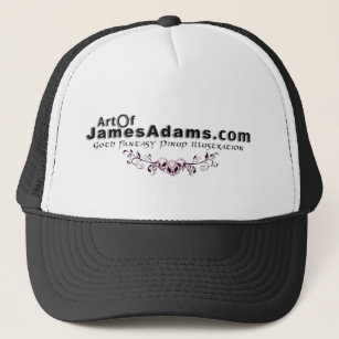AOJA logo w/ skulls Trucker Hat