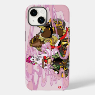 Aokimono. Wild boar Trike riders イノトライク iPhone 14 Case