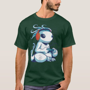 Aolotl Gamer Gaming Cute Funny Aolotls Kawaii Japa T-Shirt