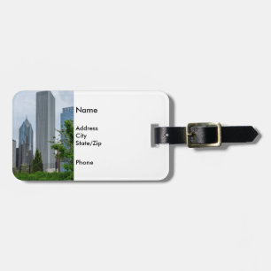 Aon And Two Prudential Luggage Tag