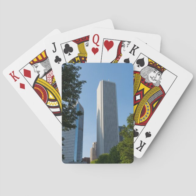 Aon Centre Chicago Playing Cards (Back)