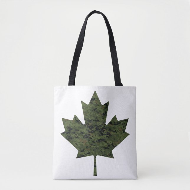 (AOP) Shoulder Tote - Maple Leaf CADPAT (Dark) Bag (Front)