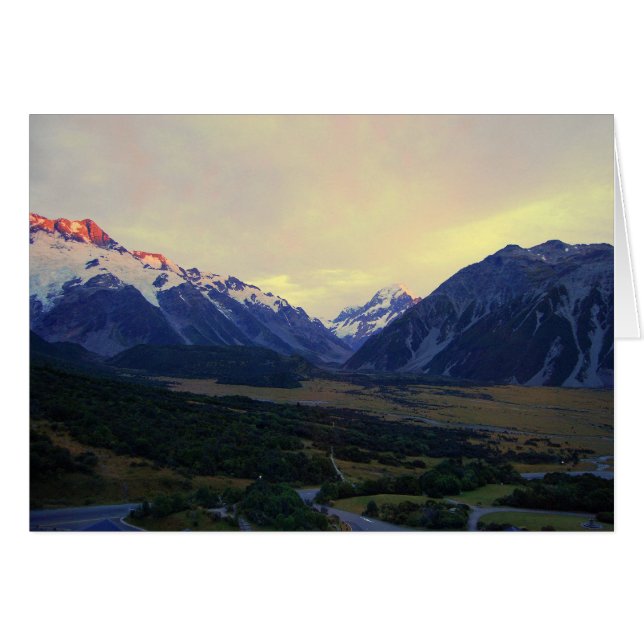 Aoraki/Mount Cook at Sunrise (Front Horizontal)