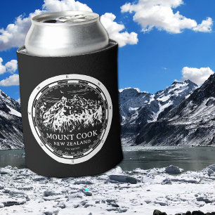 Aoraki Mount Cook - Canterbury New Zealand Can Cooler