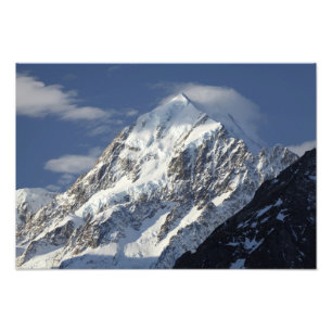 Aoraki Mount Cook, Mackenzie Country, South Photo Print