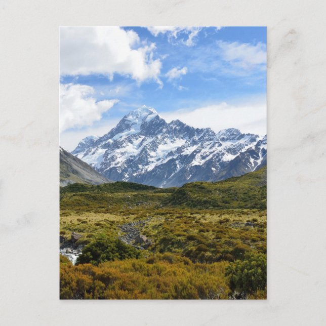 Aoraki / Mount Cook Postcard (Front)