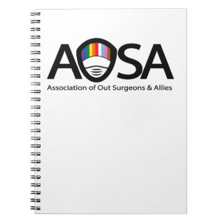 AOSA Spiral Photo Notebook (white)
