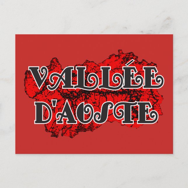 Aosta Valley Postcard (Front)