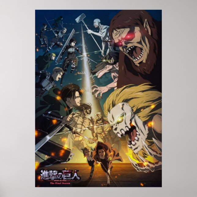 AOT season 4  Poster (Front)